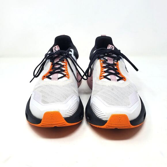 On Cloudnova X Training Athletic Shoes Frost Orange White Sneakers Size US 10 - Picture 5 of 9